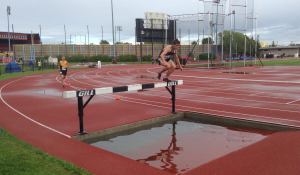 Hayden Hollowell established 2 new personal bests at the Team AB CSG trials