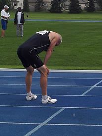 It's never a good idea to allow old people to try sprinting