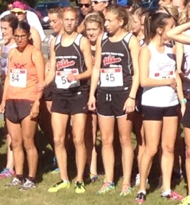 Mirelle Martens (58) and Jamie Wigmore (45) at the start of ACAC #4