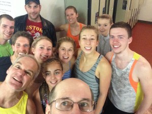 But first, let's all take a selfie