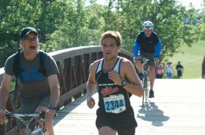 Hayden Hollowell cruising to victory in the 2105 DHT Press Run